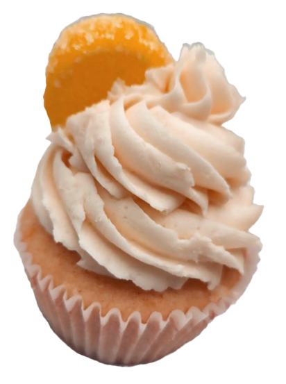 Golden cupcake - Orange Cupcake